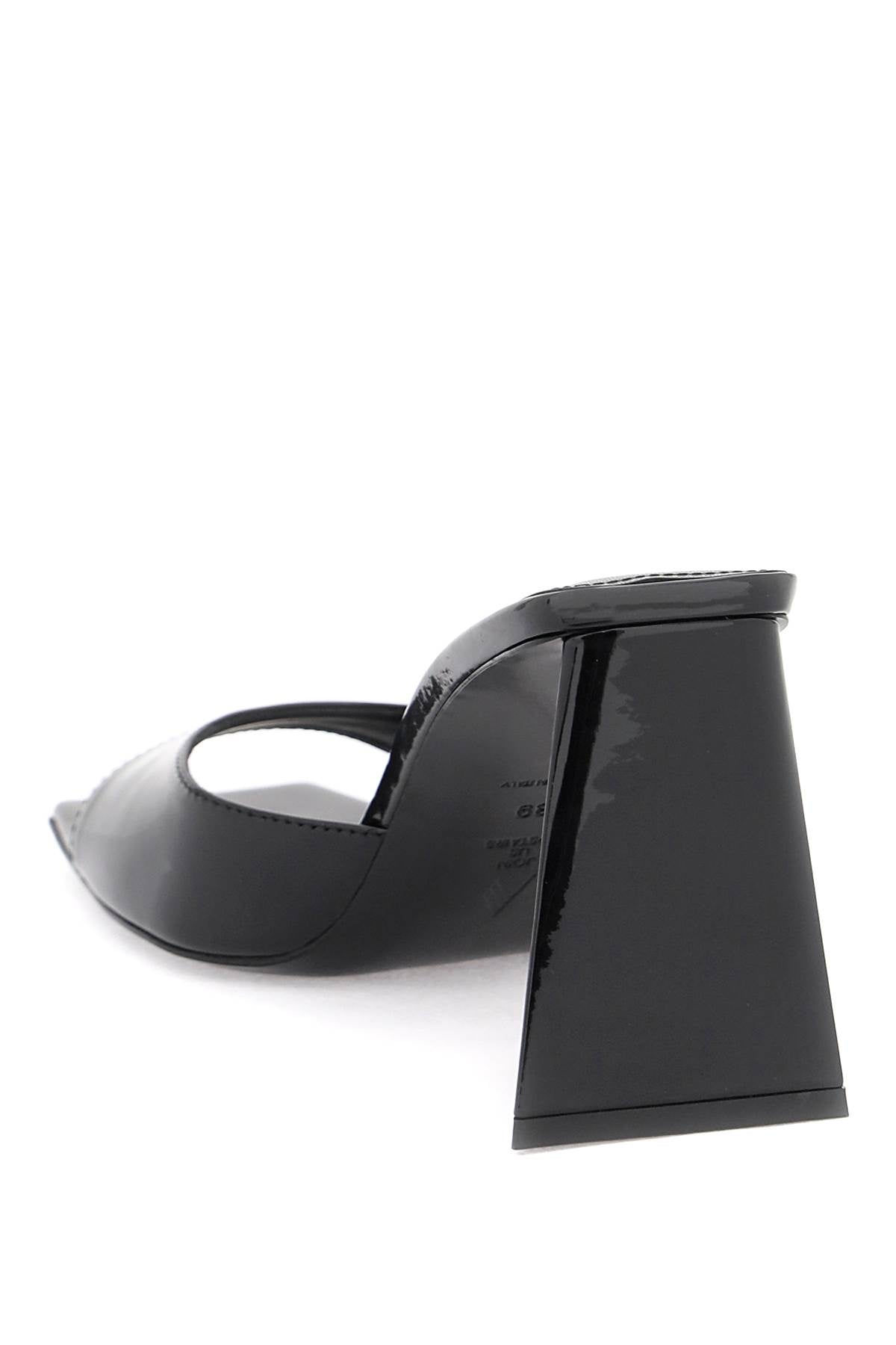 The Attico The attico devon mules in patent leather