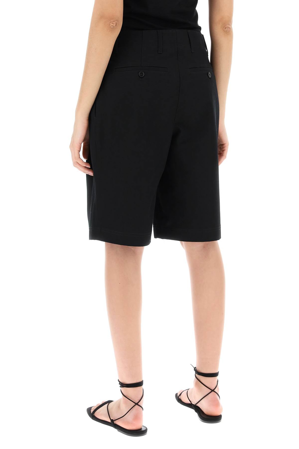 Toteme twill bermuda shorts for