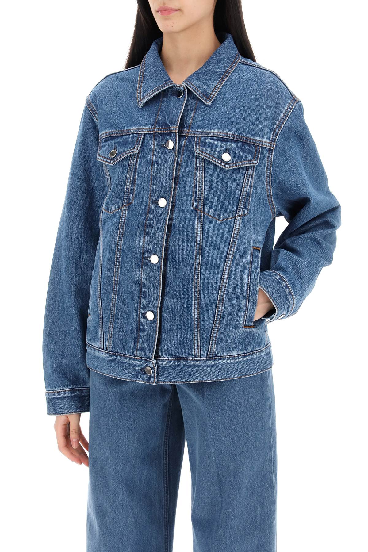 Toteme classic line denim jacket for men or women