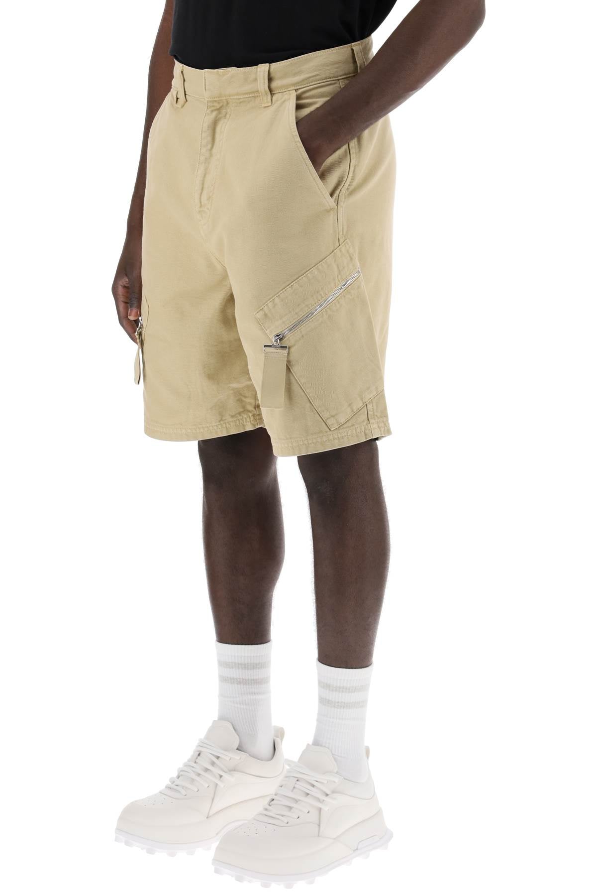 Jacquemus "cotton cargo-style bermuda shorts in canvas fabric