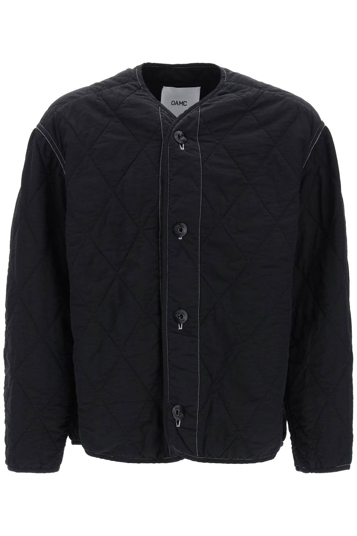 Oamc Oamc combat liner quilted jacket