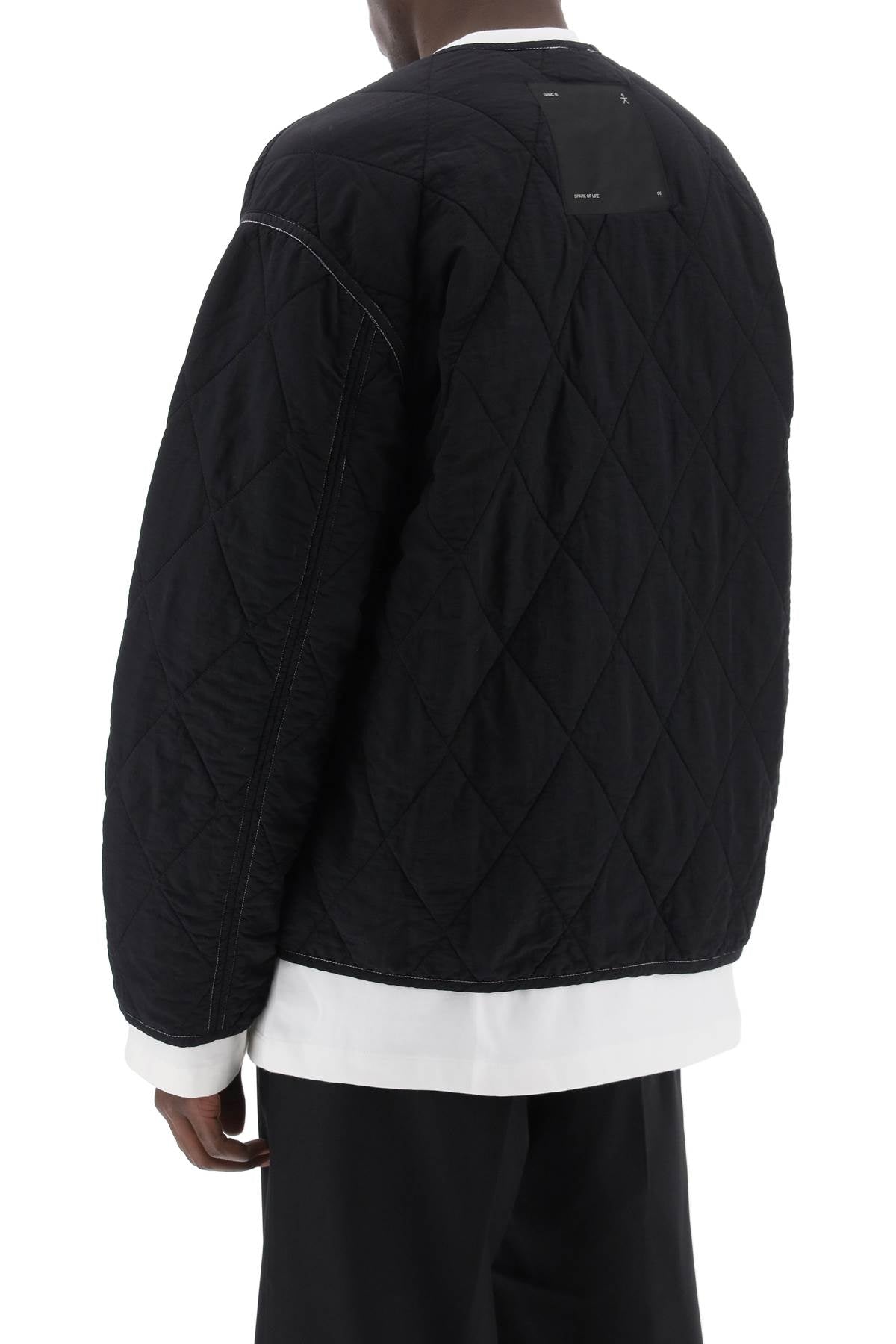 Oamc Oamc combat liner quilted jacket