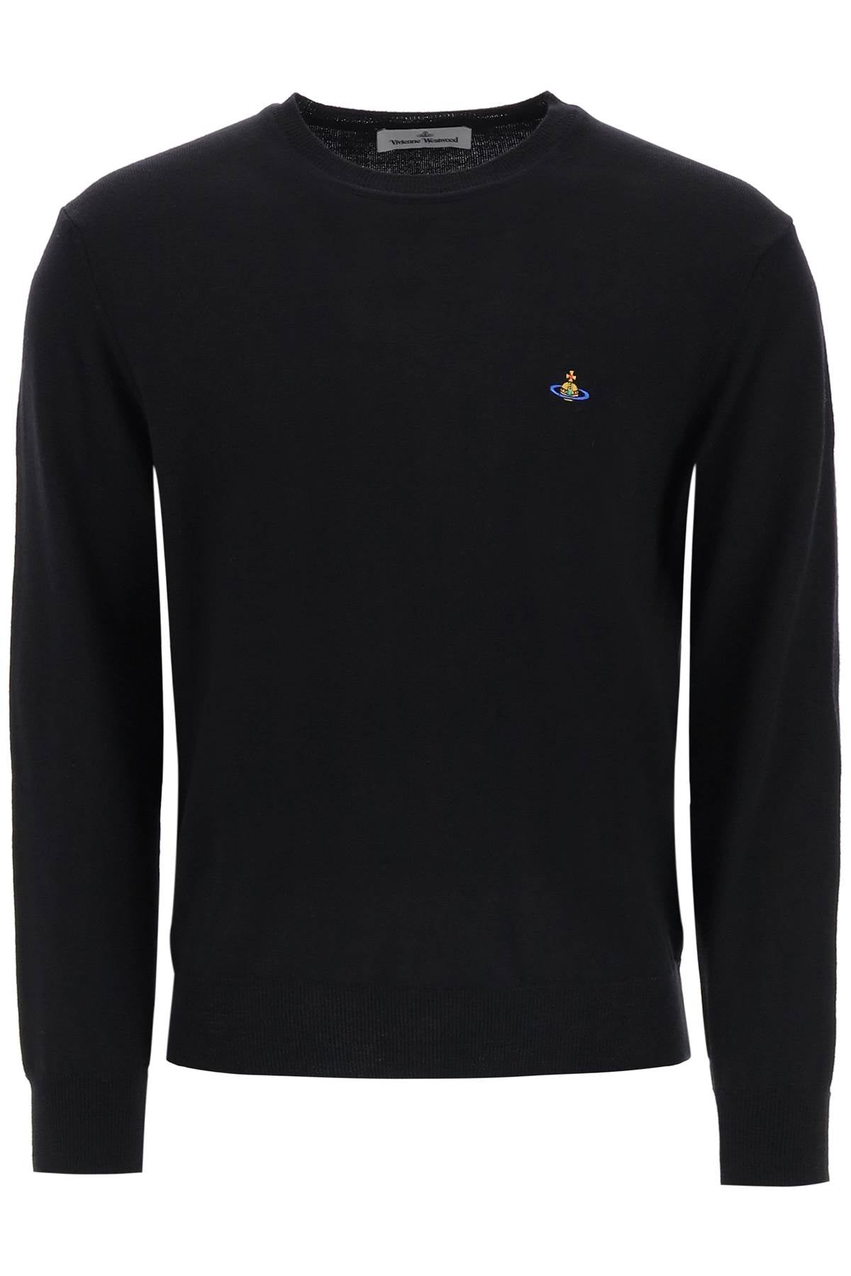 Vivienne Westwood Vivienne westwood orb-embroidered crew-neck sweater