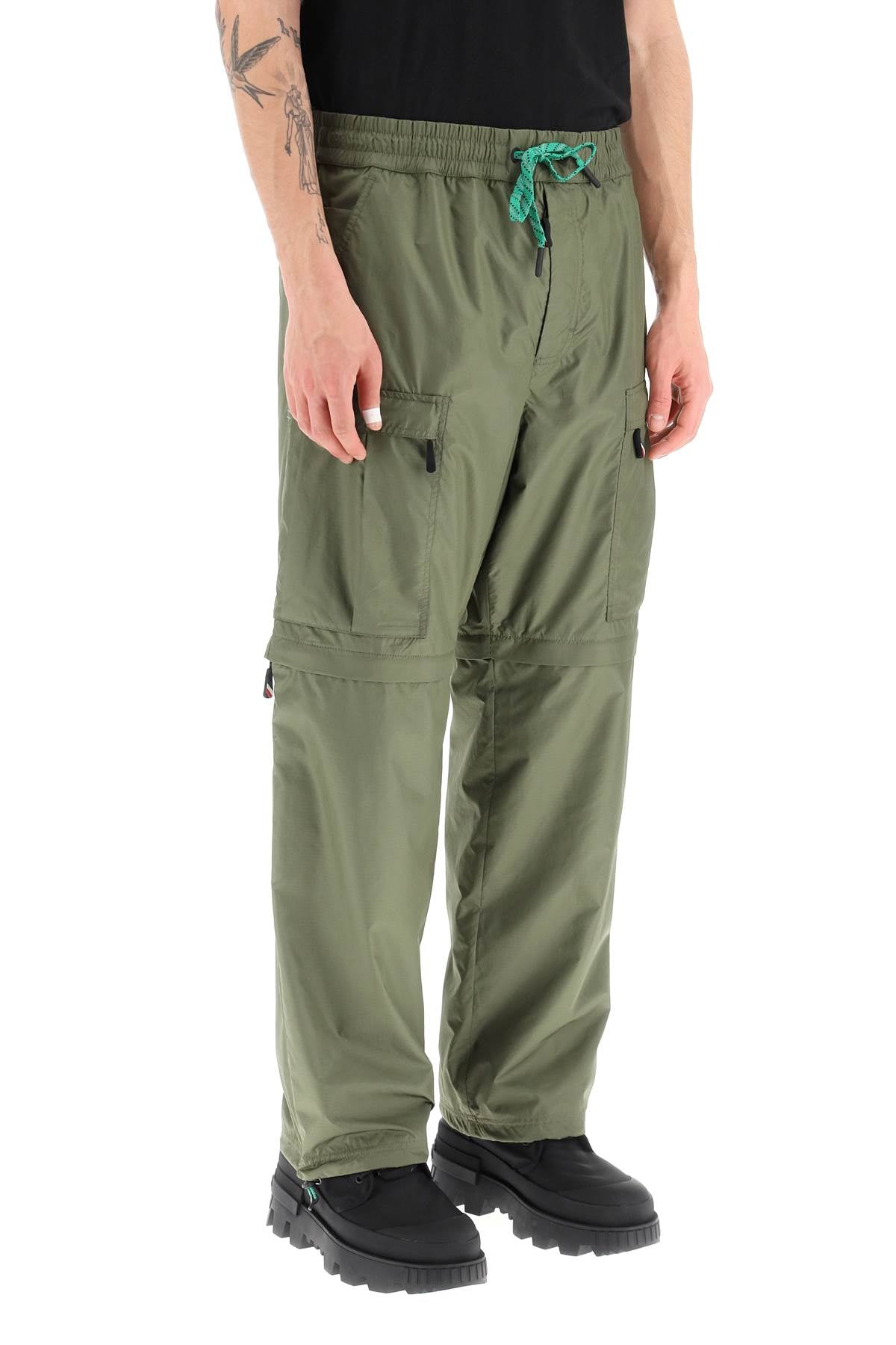 Moncler GRENOBLE Moncler grenoble zip-off convertible ripstop pants