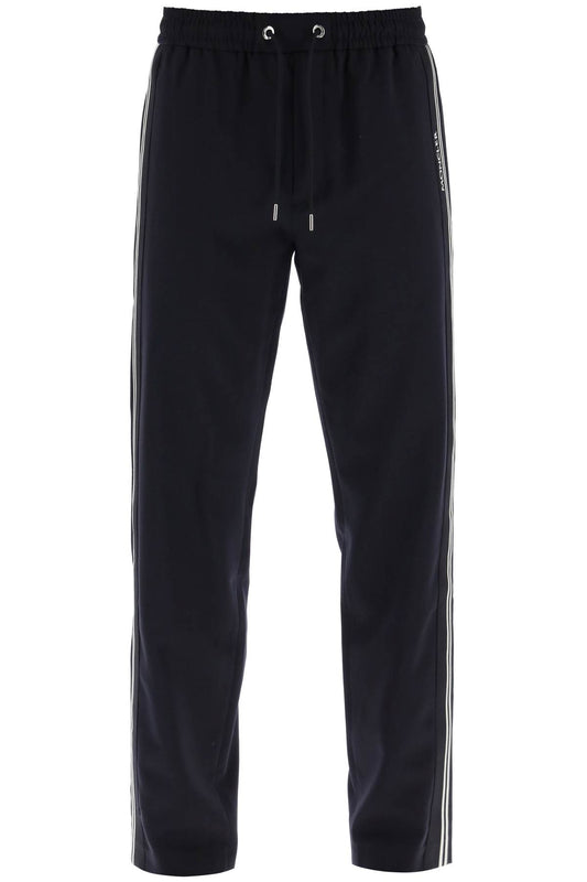 Moncler basic sporty pants with side stripes