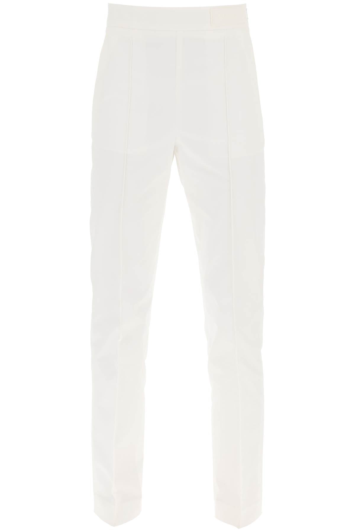 Moncler Moncler basic cotton cigarette pants