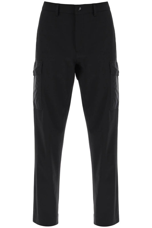 Moncler Moncler basic cargo pants in technical jersey