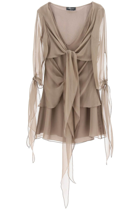 Blumarine Blumarine chiffon mini dress