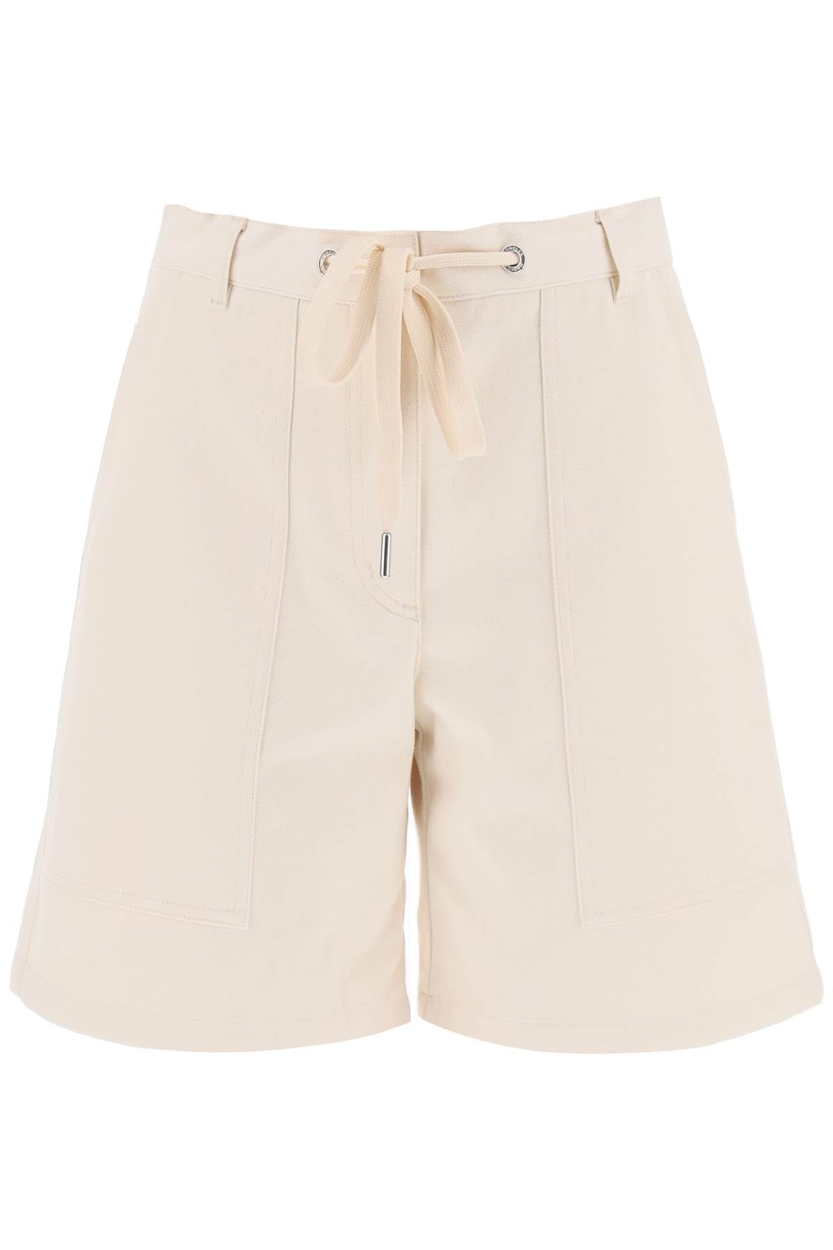 Moncler Moncler basic cotton drill shorts