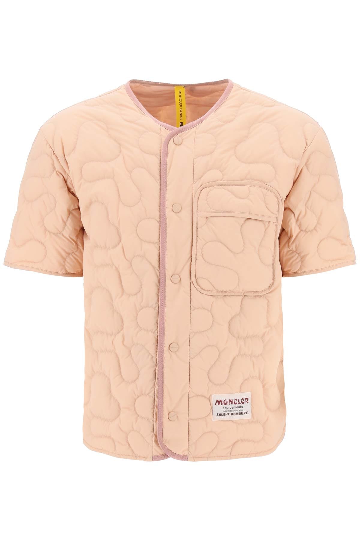 Moncler X SALEHE BEMBURY Moncler x salehe bembury short-sleeved quilted jacket