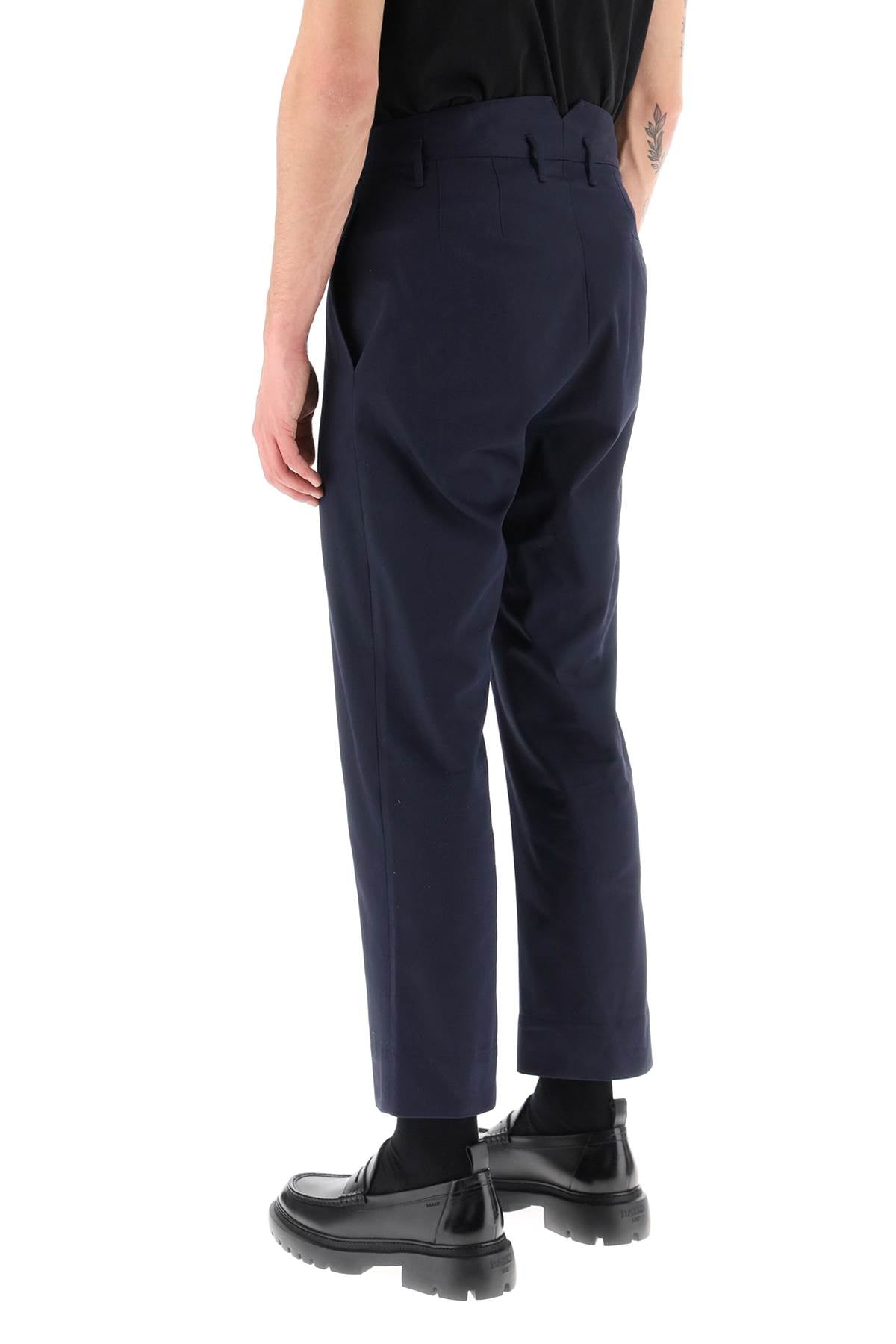 Vivienne Westwood Vivienne westwood cropped cruise pants featuring embroidered heart-shaped logo