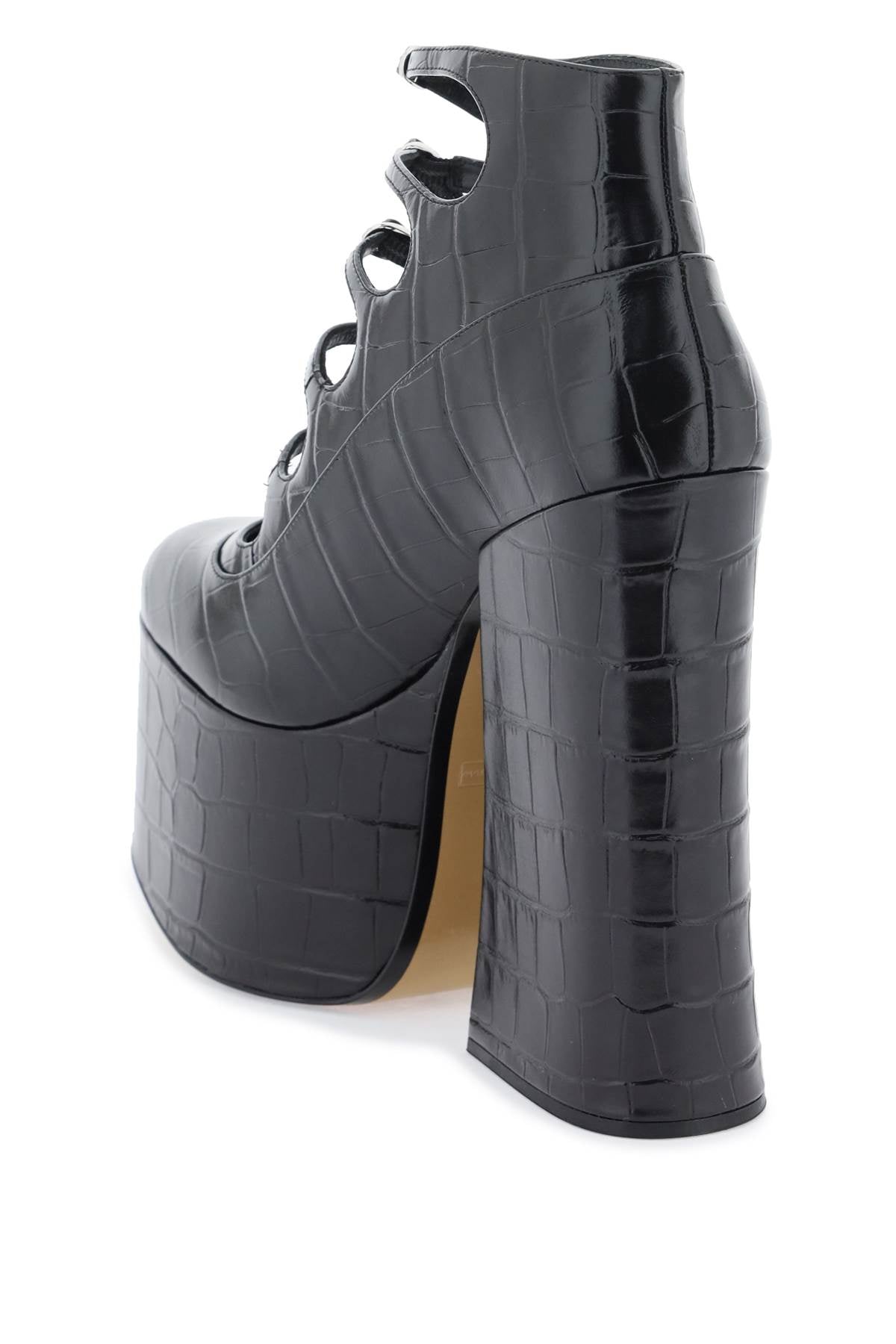 Marc Jacobs Marc jacobs the croc embossed kiki ankle boots