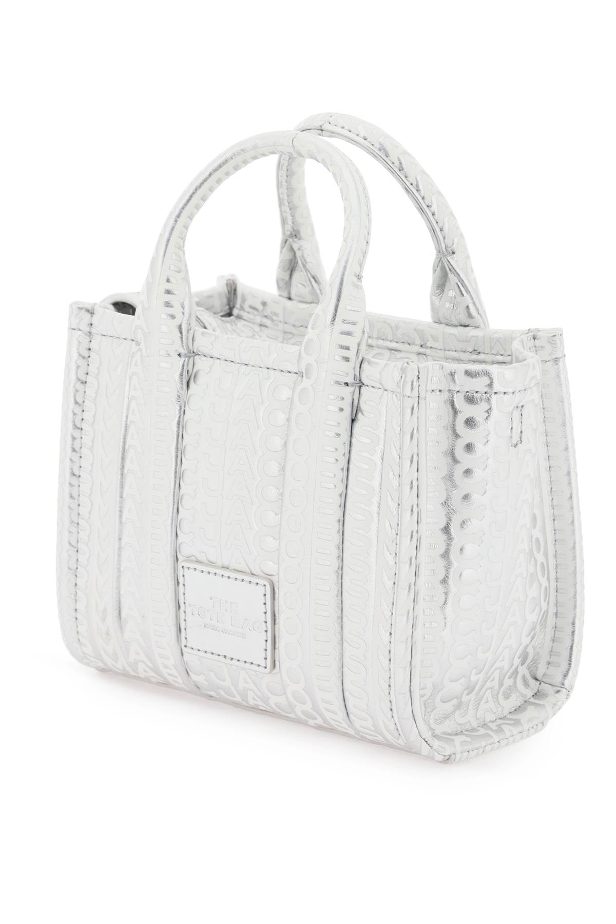 Marc Jacobs Marc jacobs the monogram metallic mini tote bag