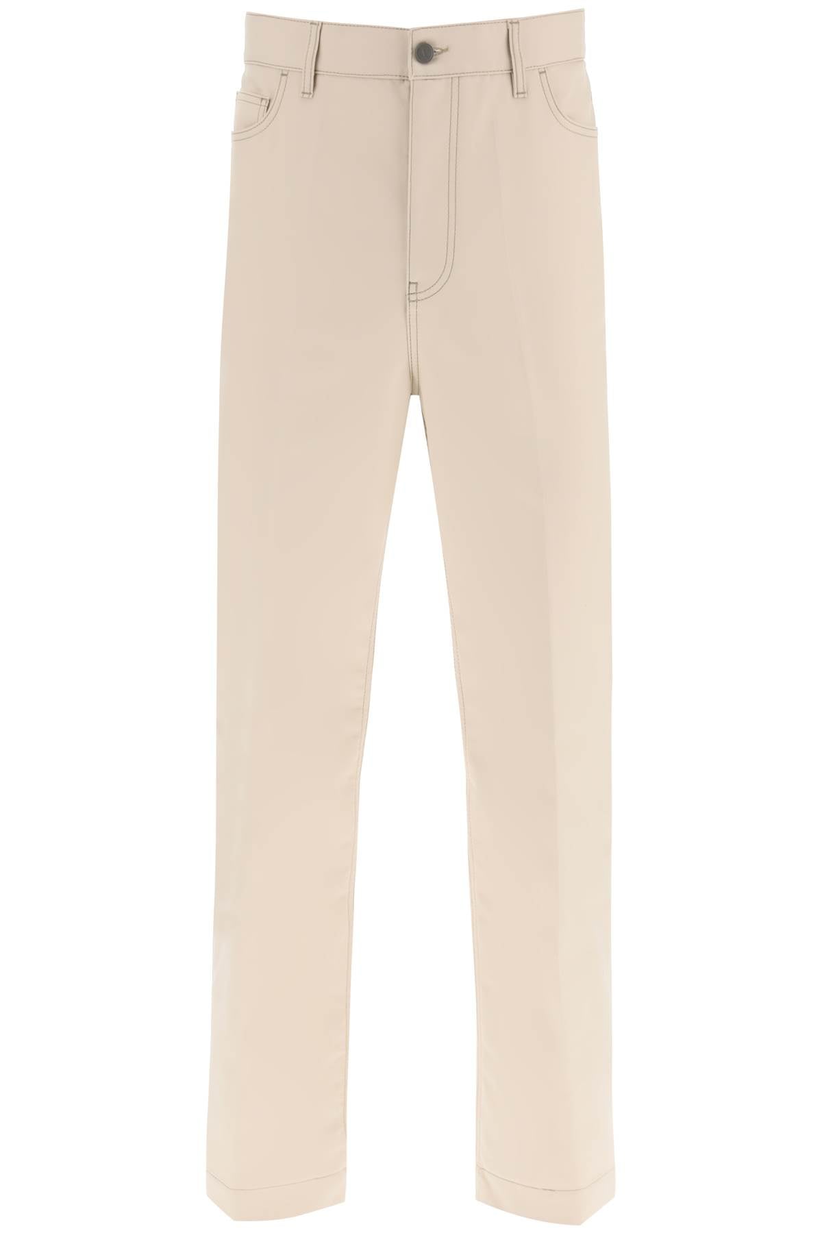 Valentino Valentino cotton gabardine pants