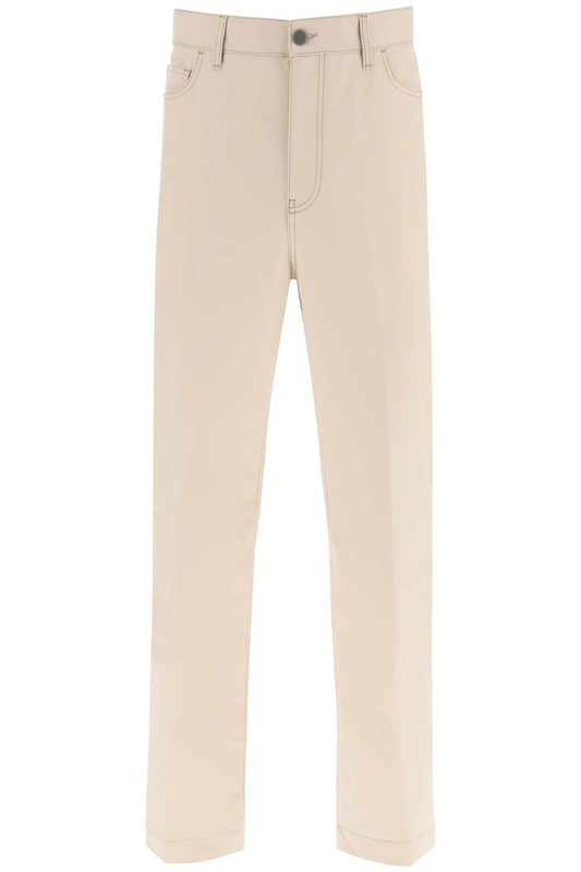 Valentino Valentino cotton gabardine pants