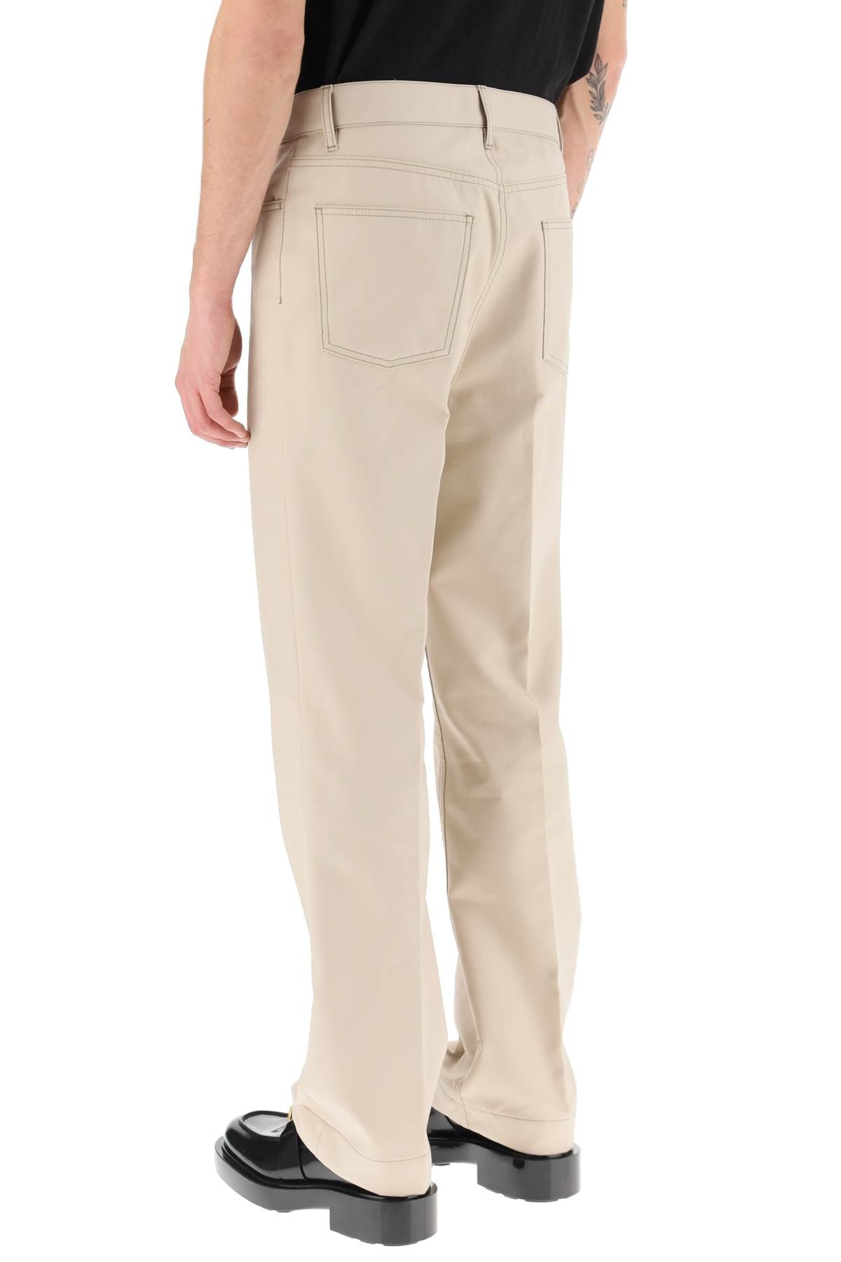 Valentino Valentino cotton gabardine pants