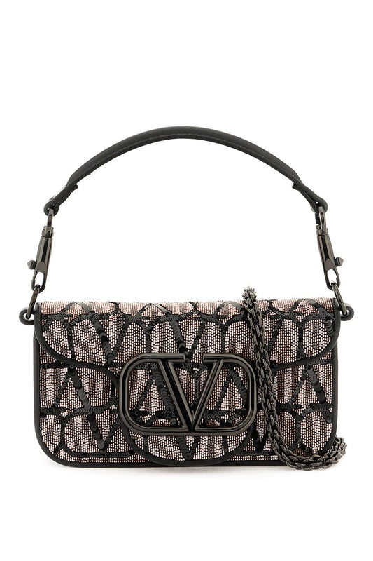 Valentino GARAVANI Valentino garavani 'locò' small shoulder bag with toile iconographe embroidery