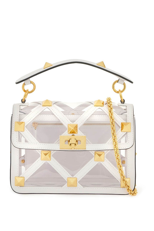 Valentino GARAVANI Valentino garavani roman stud handbag with additional chain