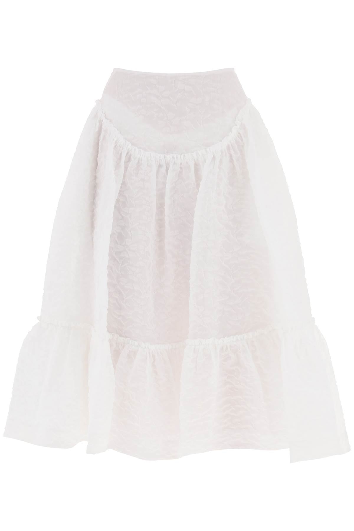 Simone Rocha Simone rocha cloqué yoke skirt