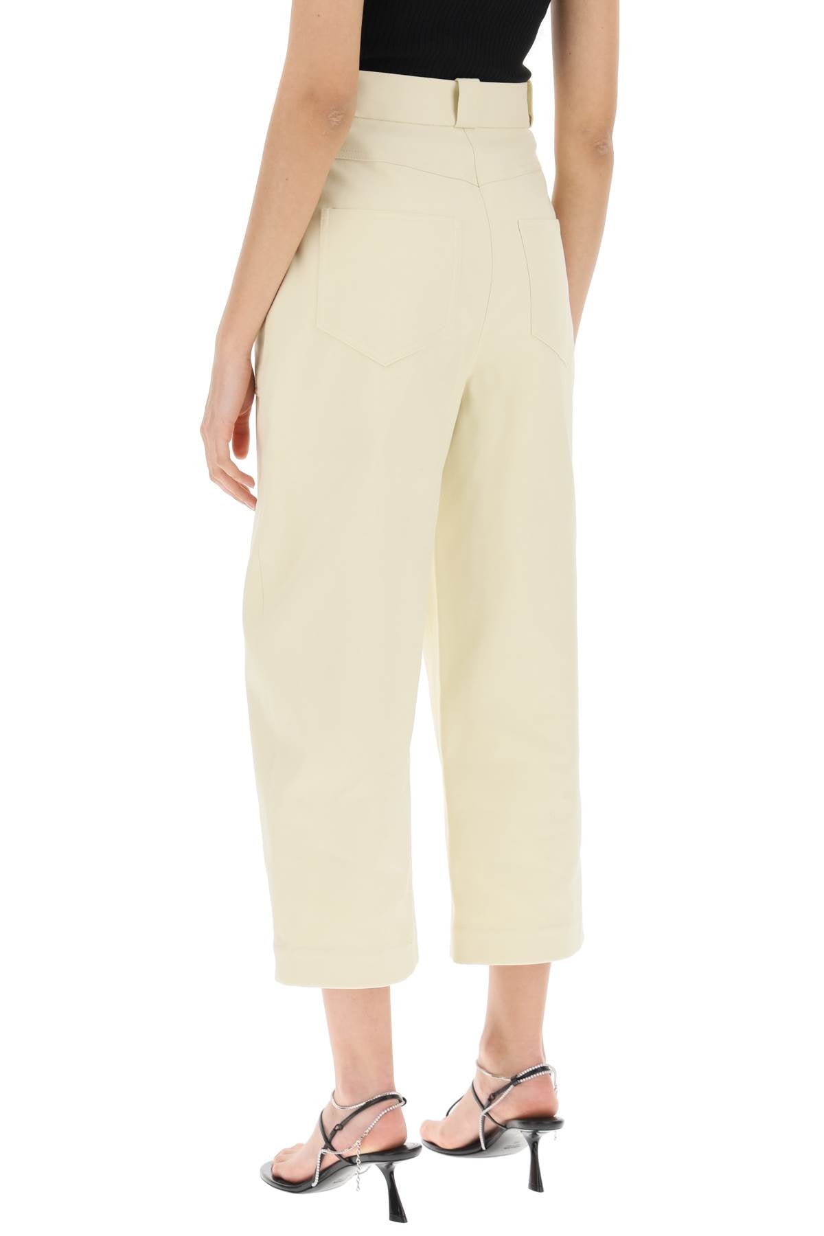 Khaite Khaite hewey high-waisted pants