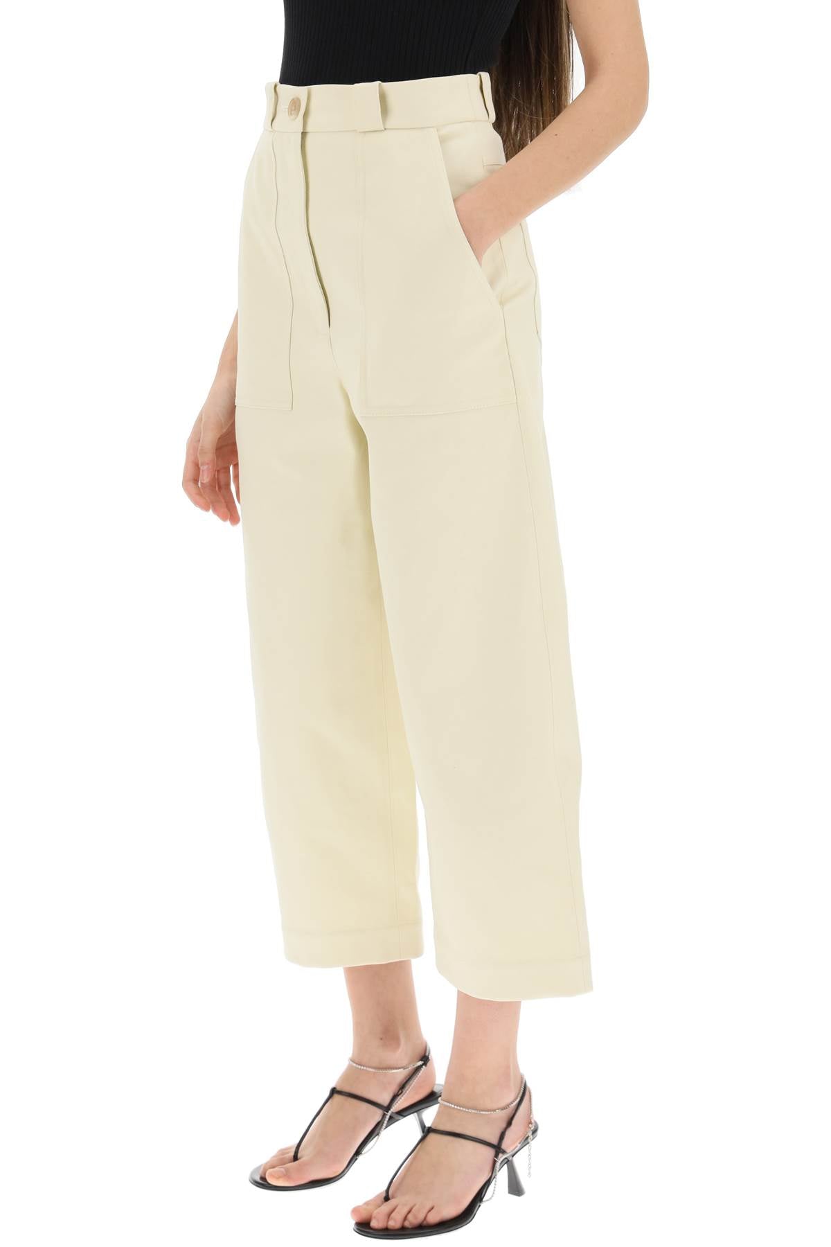 Khaite Khaite hewey high-waisted pants