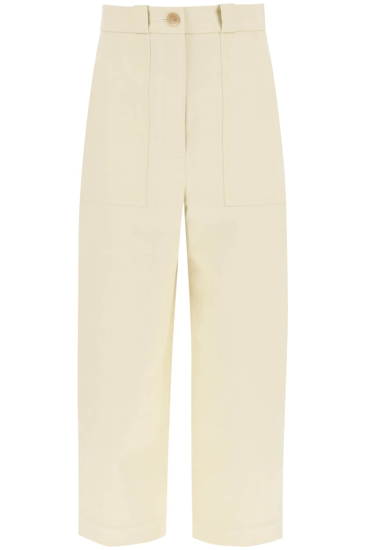 Khaite Khaite hewey high-waisted pants