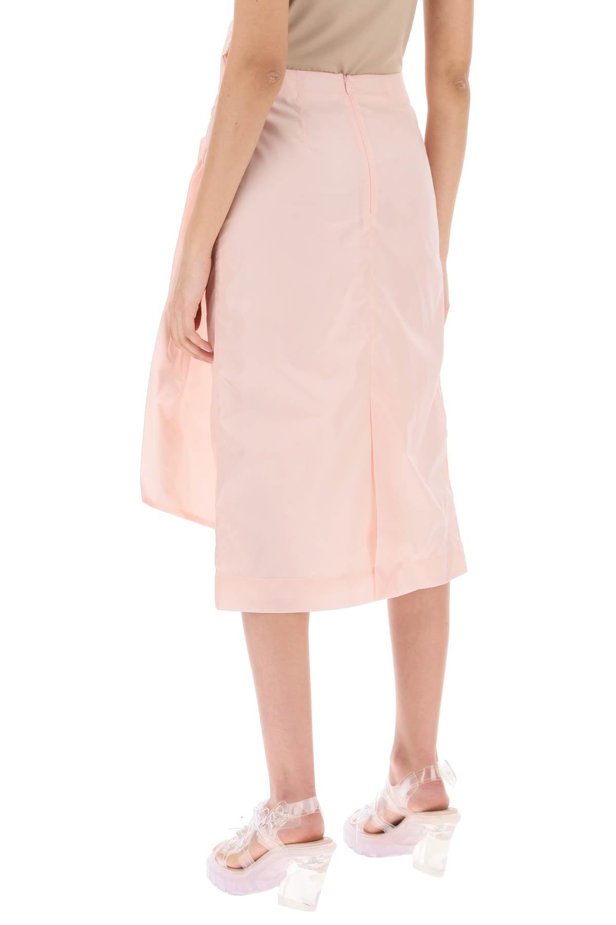 Simone Rocha Simone rocha pencil skirt with floral applique