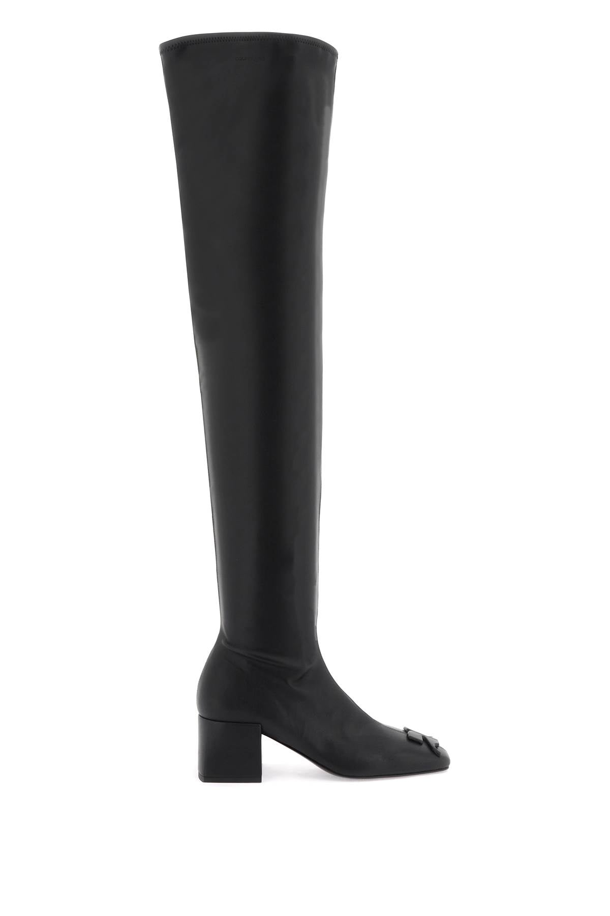 Courreges faux leather high boots