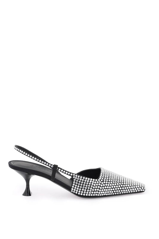 3Juin 3juin slingback pumps with crystals