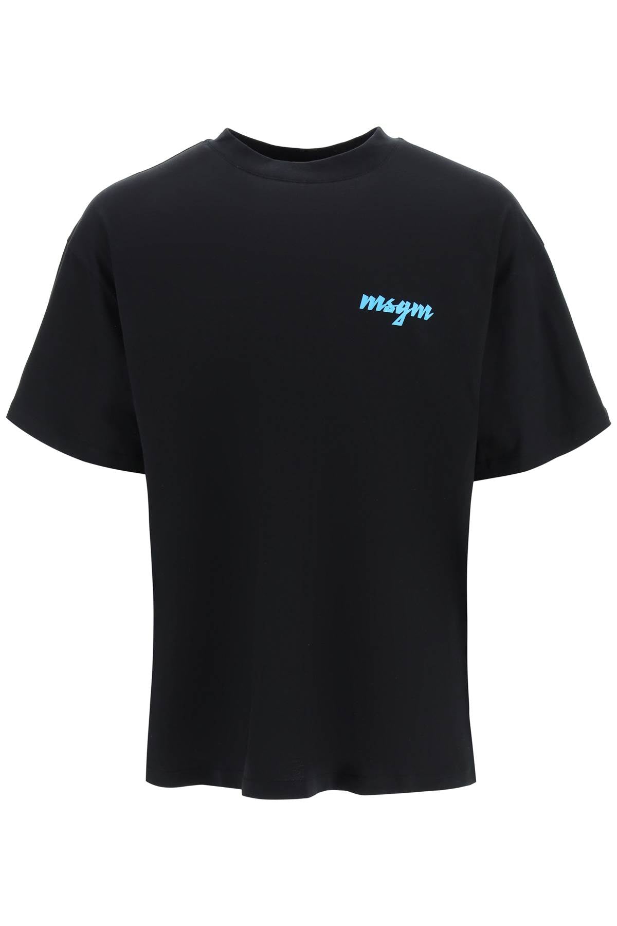 MSGM Msgm raised logo print t-shirt