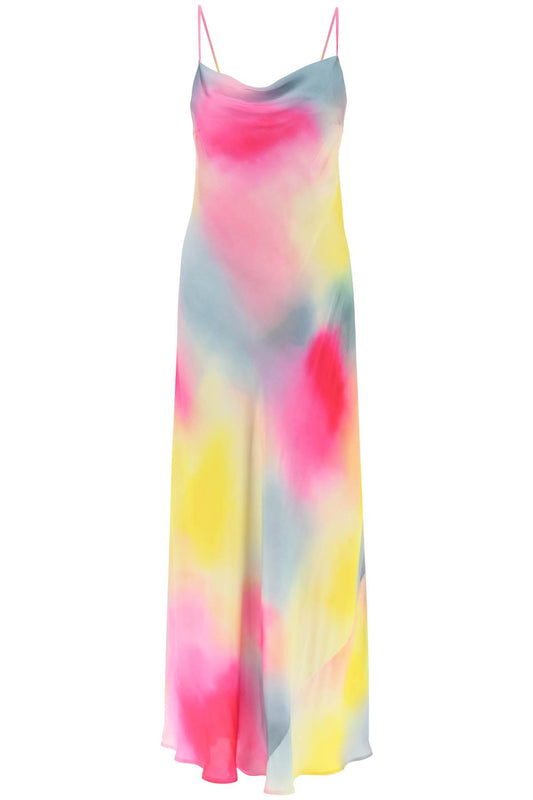 MSGM Msgm multicolor satin dress