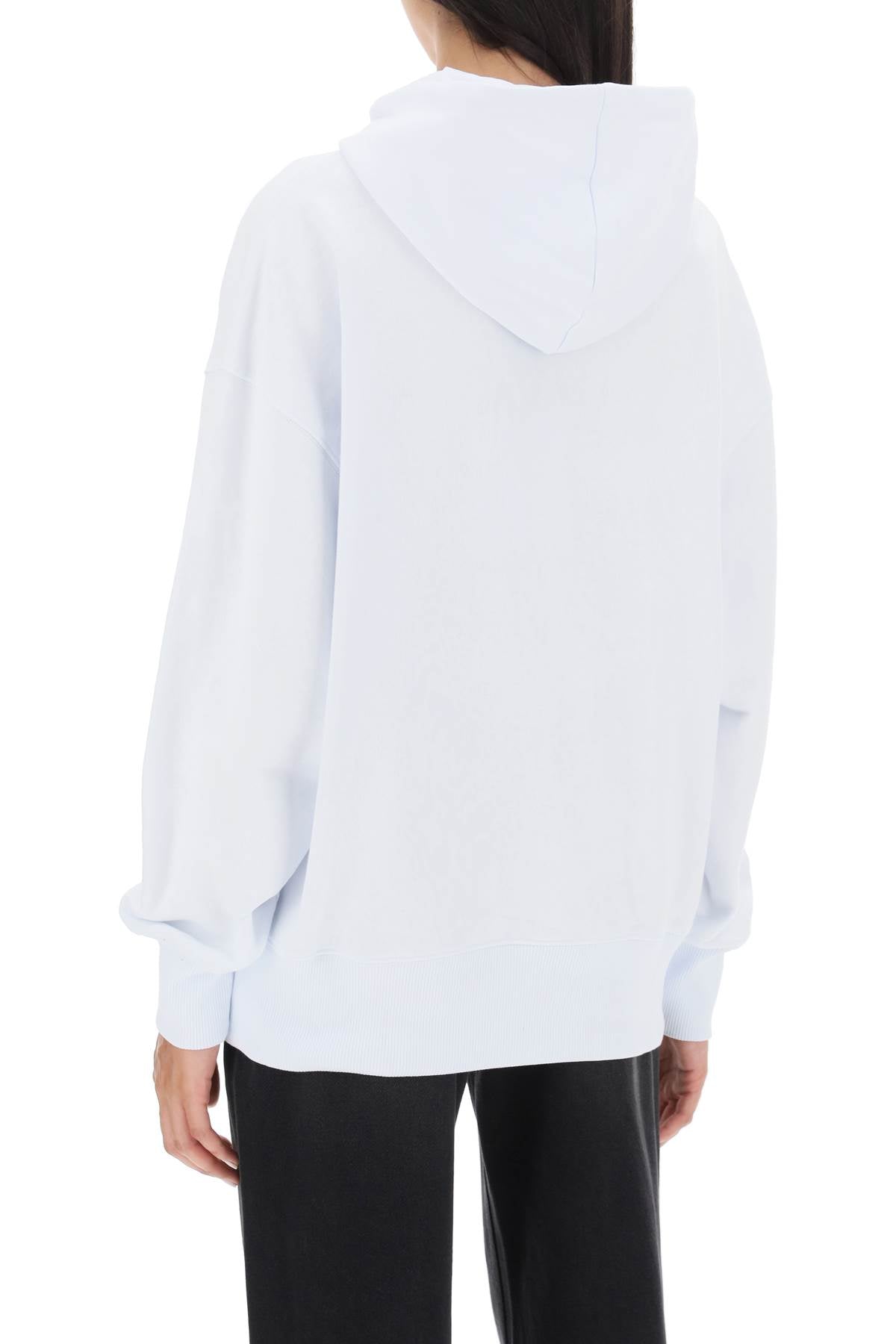 MSGM Msgm brushed logo hoodie