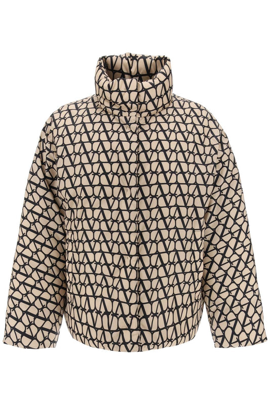 Valentino GARAVANI Valentino garavani toile iconographe oversized puffer jacket