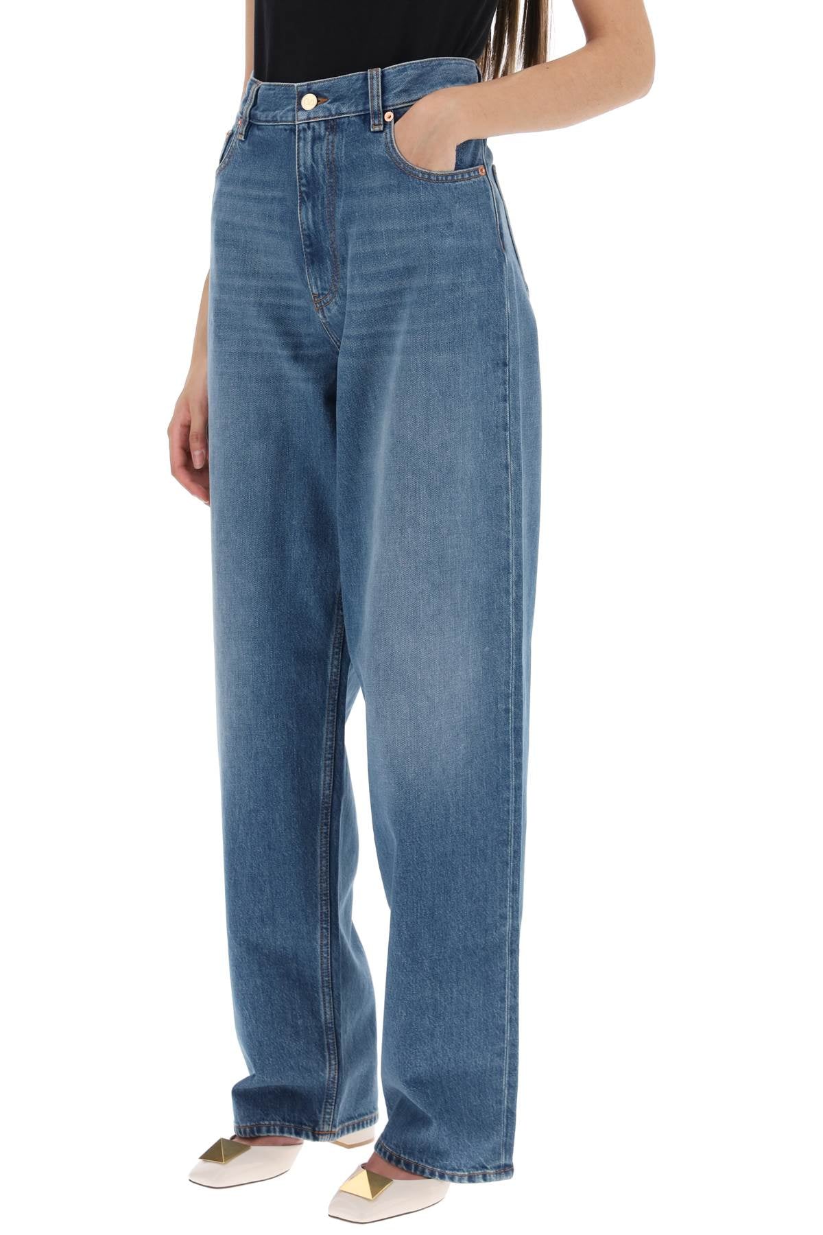 Valentino GARAVANI Valentino garavani loose jeans with straight cut