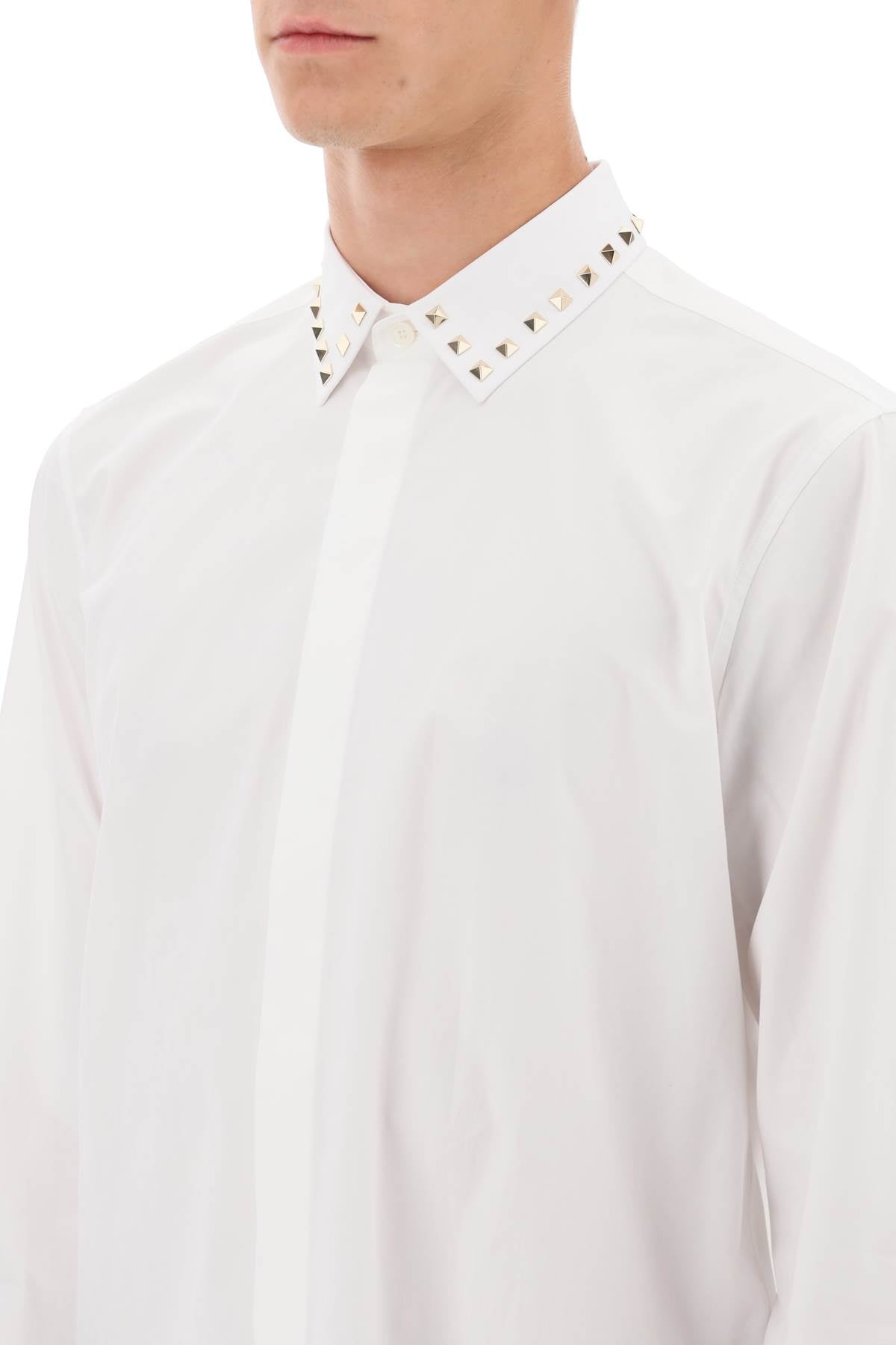 Valentino GARAVANI Valentino garavani shirt with rockstud untitled studs