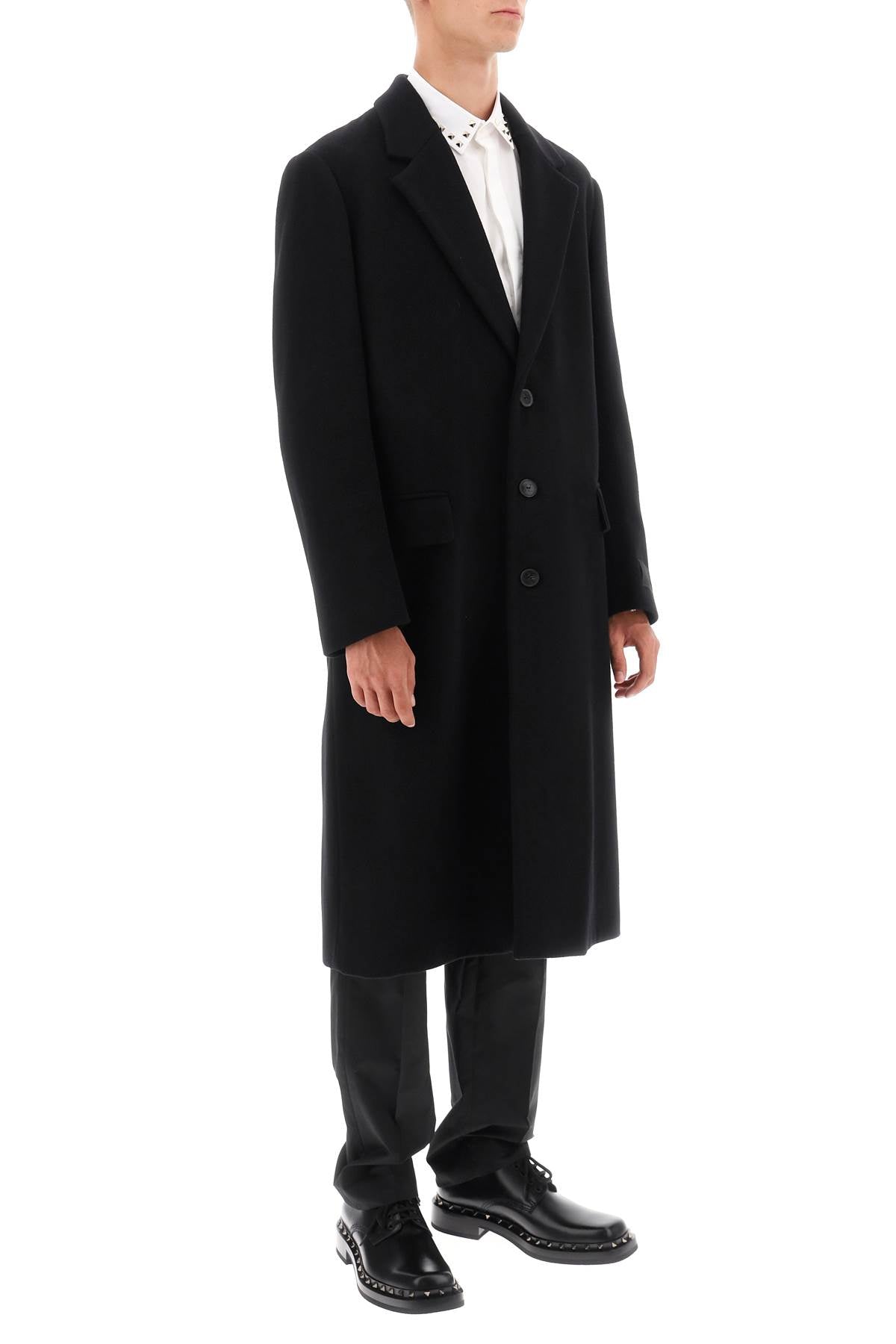 Valentino GARAVANI Valentino garavani single-breasted wool coat