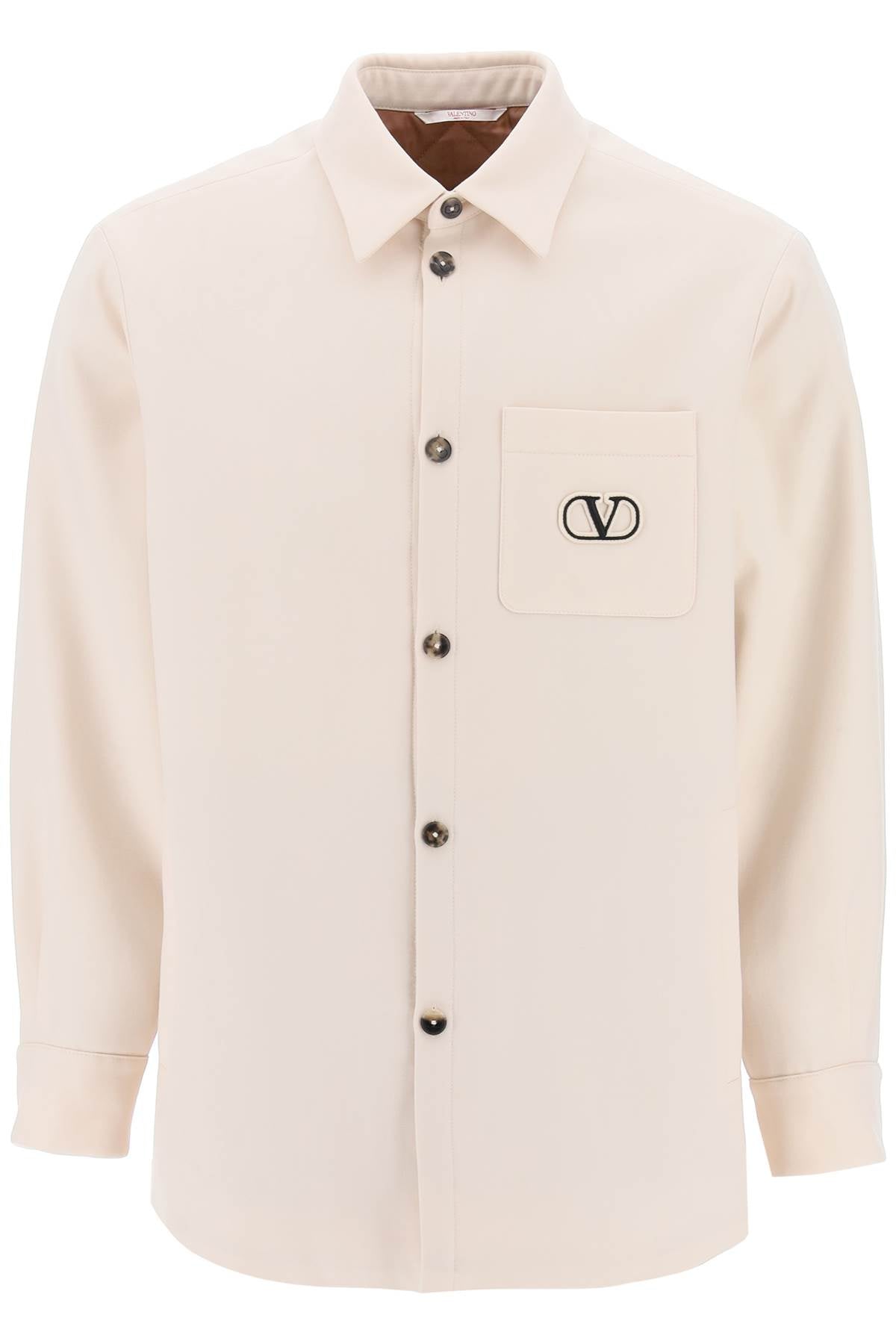 Valentino GARAVANI Valentino garavani padded overshirt with vlogo signature patch