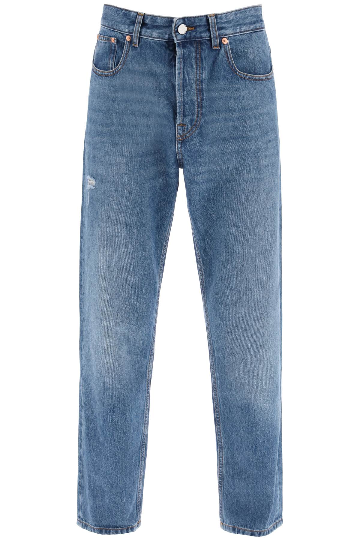 Valentino GARAVANI Valentino garavani tapered jeans with medium wash