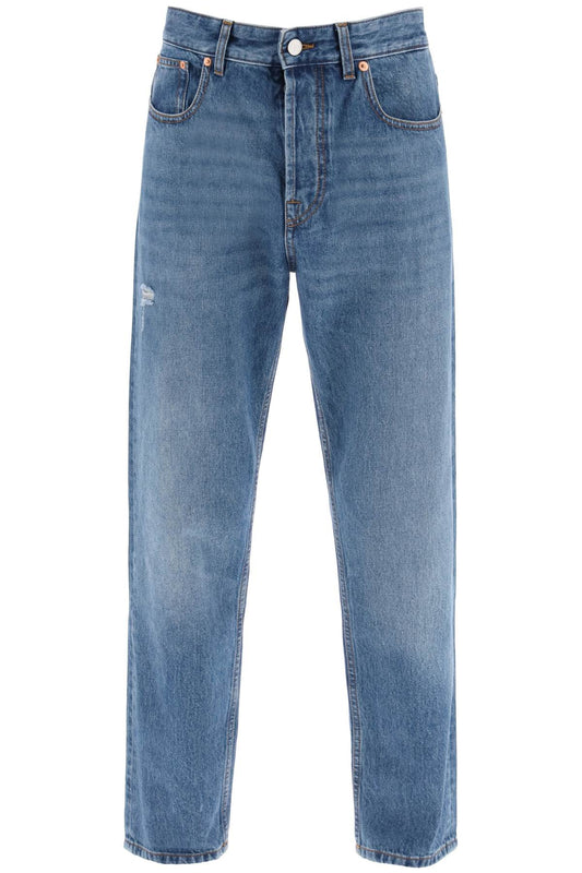 Valentino GARAVANI Valentino garavani tapered jeans with medium wash