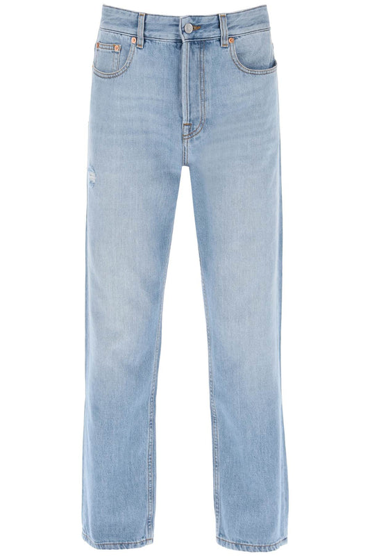 Valentino GARAVANI Valentino garavani tapered jeans with medium wash