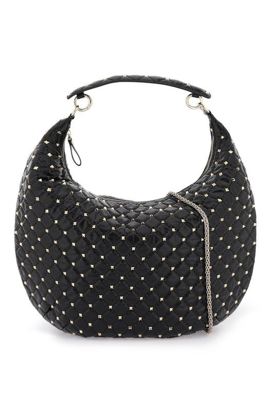 Valentino GARAVANI Valentino garavani leather 'rockstud spike' hobo bag