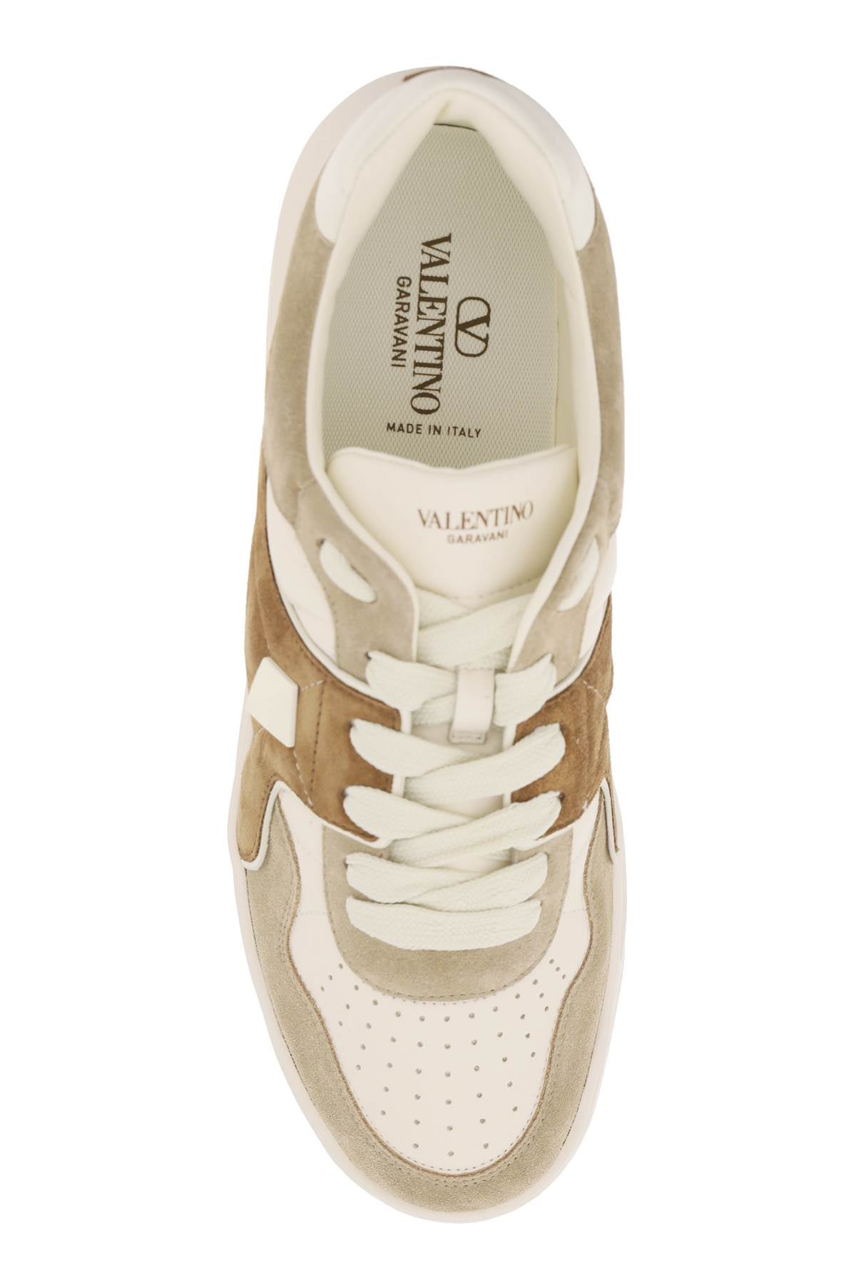 Valentino GARAVANI Valentino garavani one stud crust and nappa leather sneakers