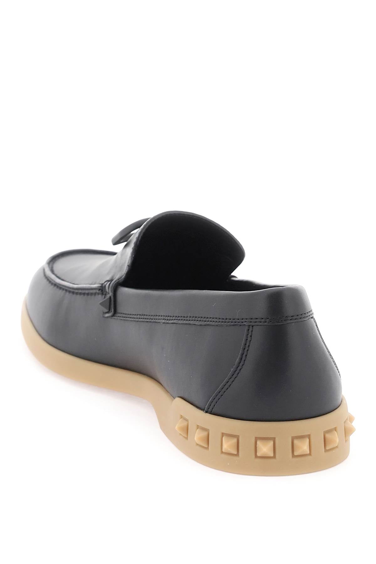 Valentino GARAVANI Valentino garavani leisure flows leather loafers