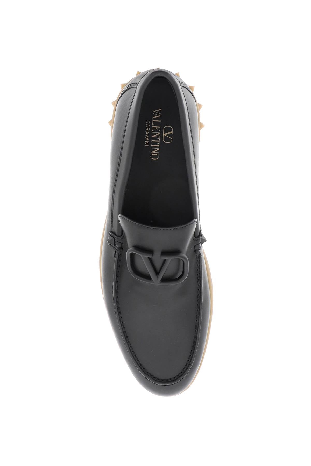 Valentino GARAVANI Valentino garavani leisure flows leather loafers