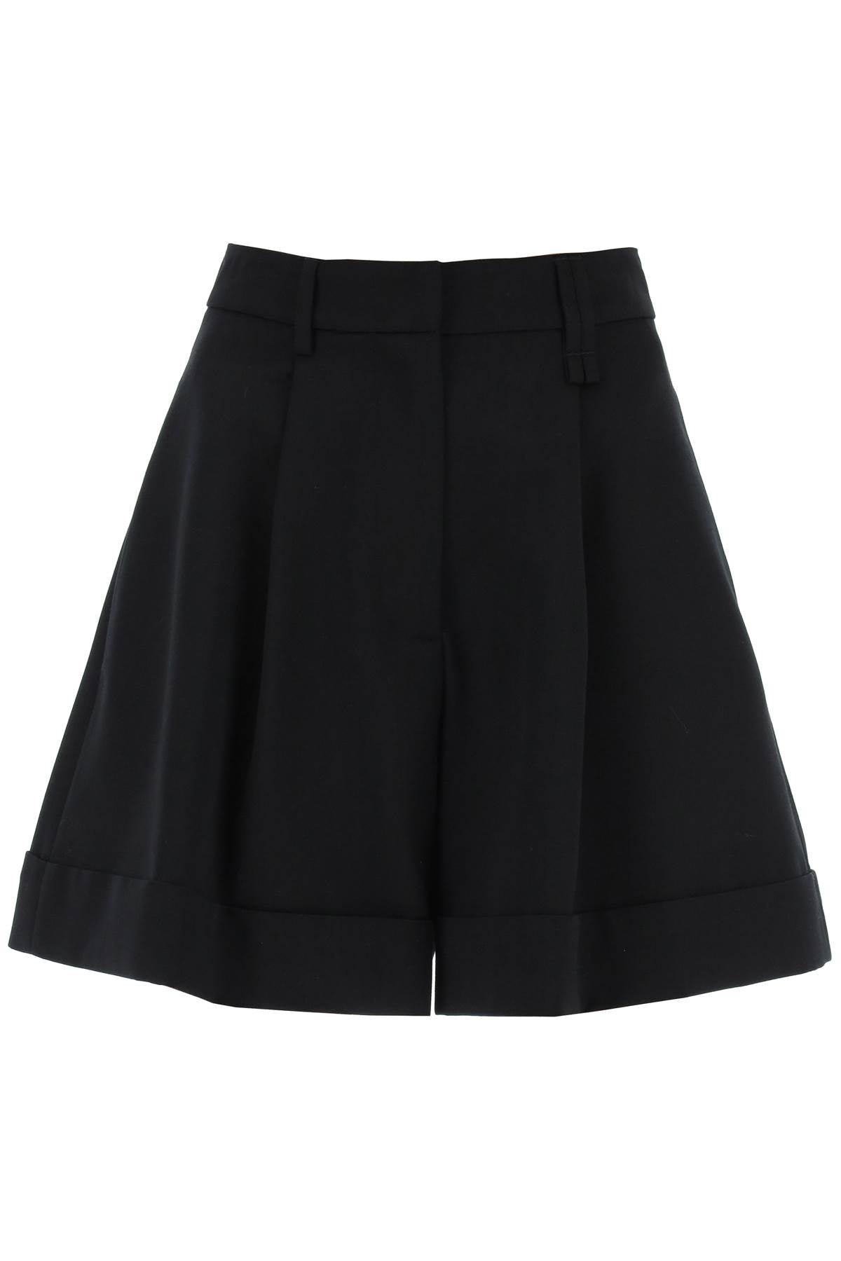 Simone Rocha Simone rocha flared shorts with cuffed hem