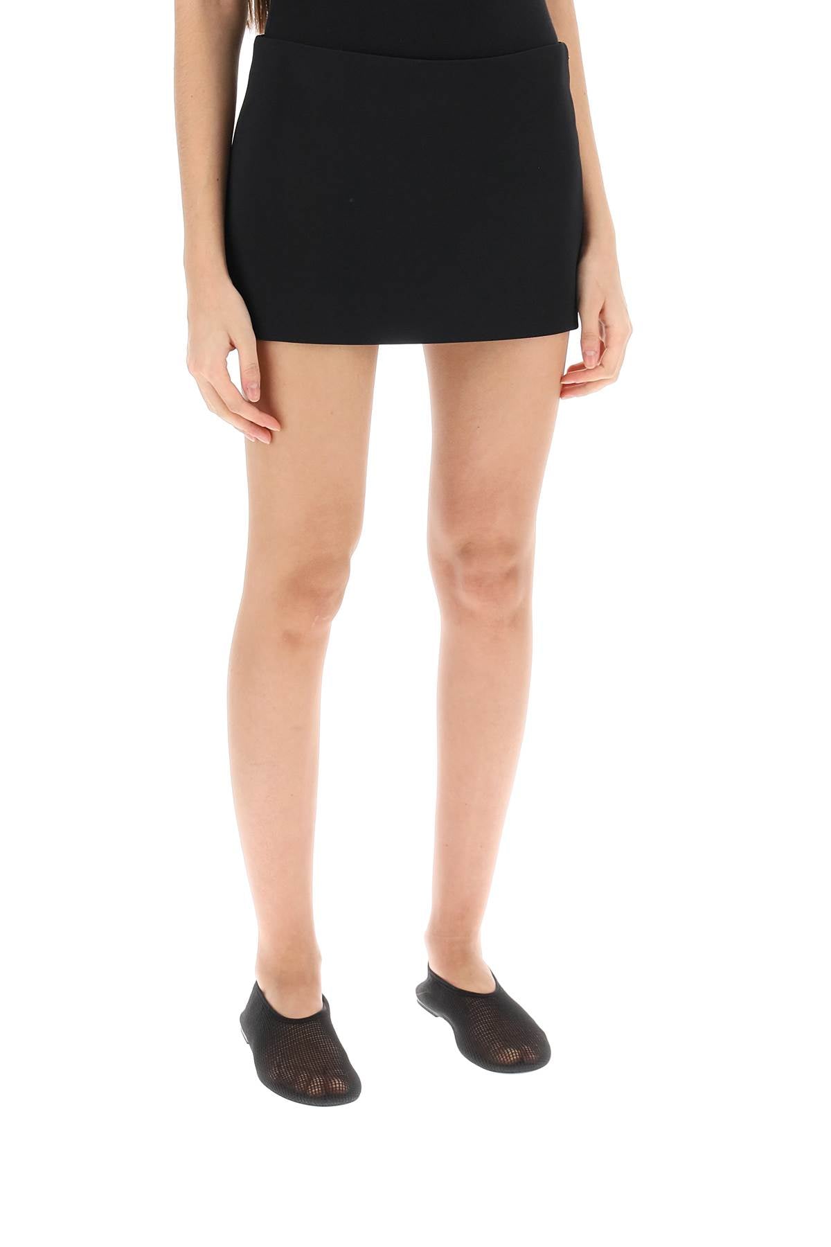 Khaite Khaite jett low-rise mini skirt