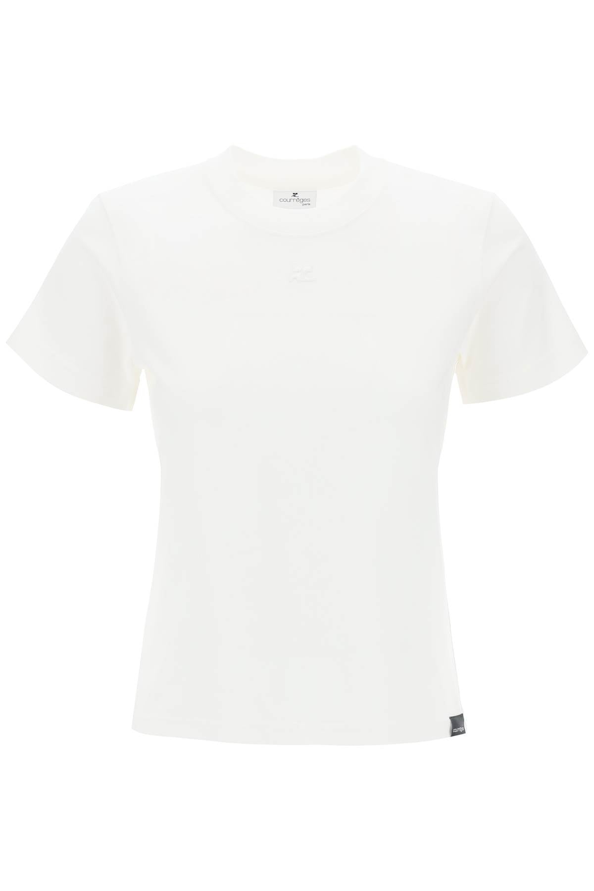 Courreges Courreges crewneck t-shirt with logo