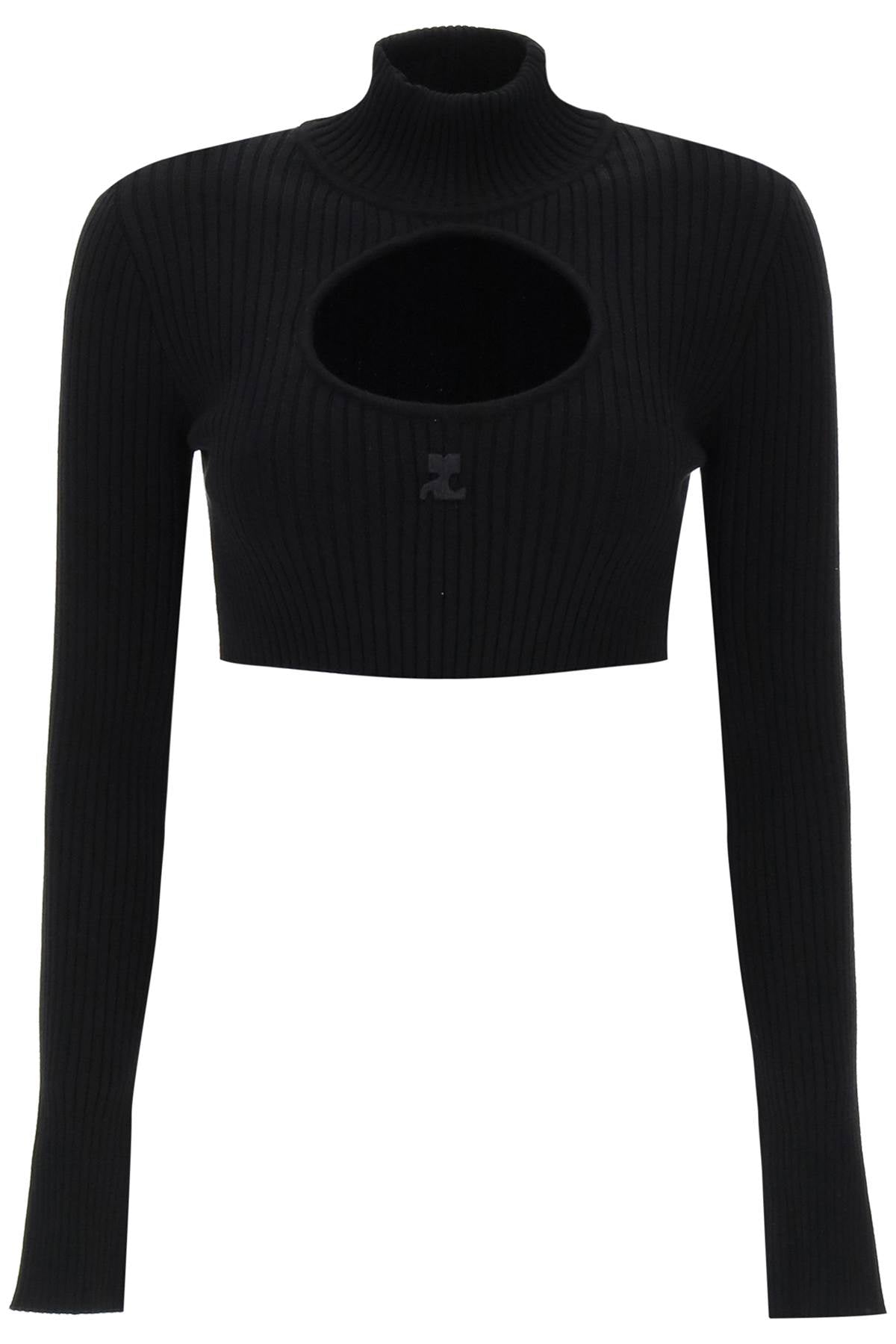 Courreges Courreges cut-out crop top