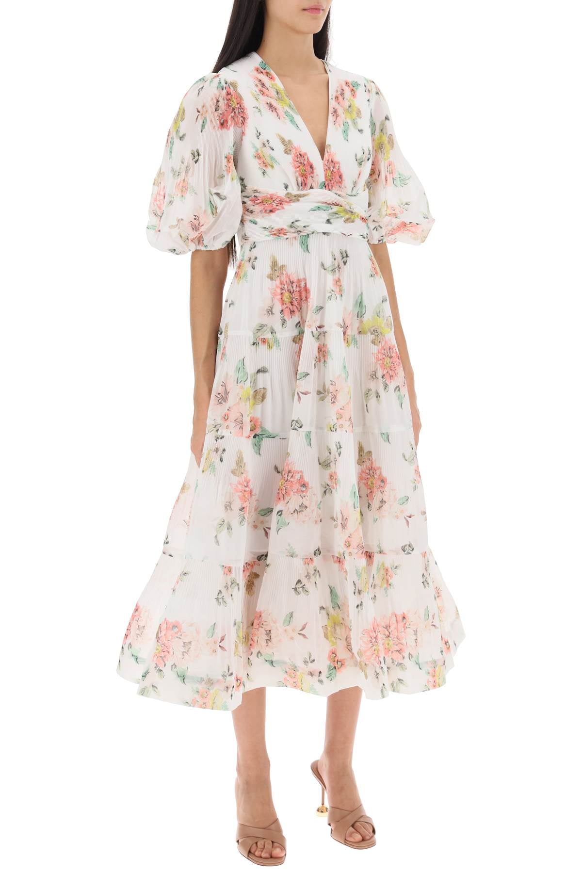 Zimmermann Zimmermann pleated midi dress