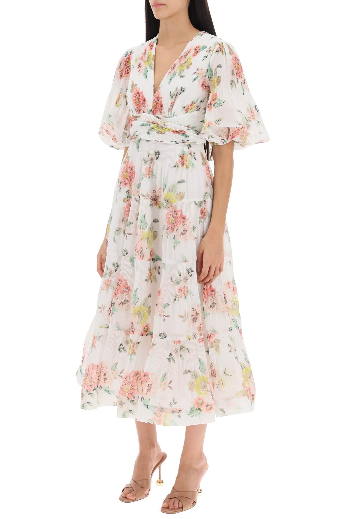 Zimmermann Zimmermann pleated midi dress